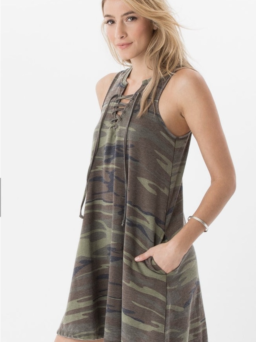 Z Supply Camo Tank Dress